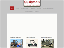 Tablet Screenshot of cushmanmotorco.com